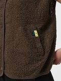 Product image thumbnail - PCKATTY TEDDY VEST, Morel | 4