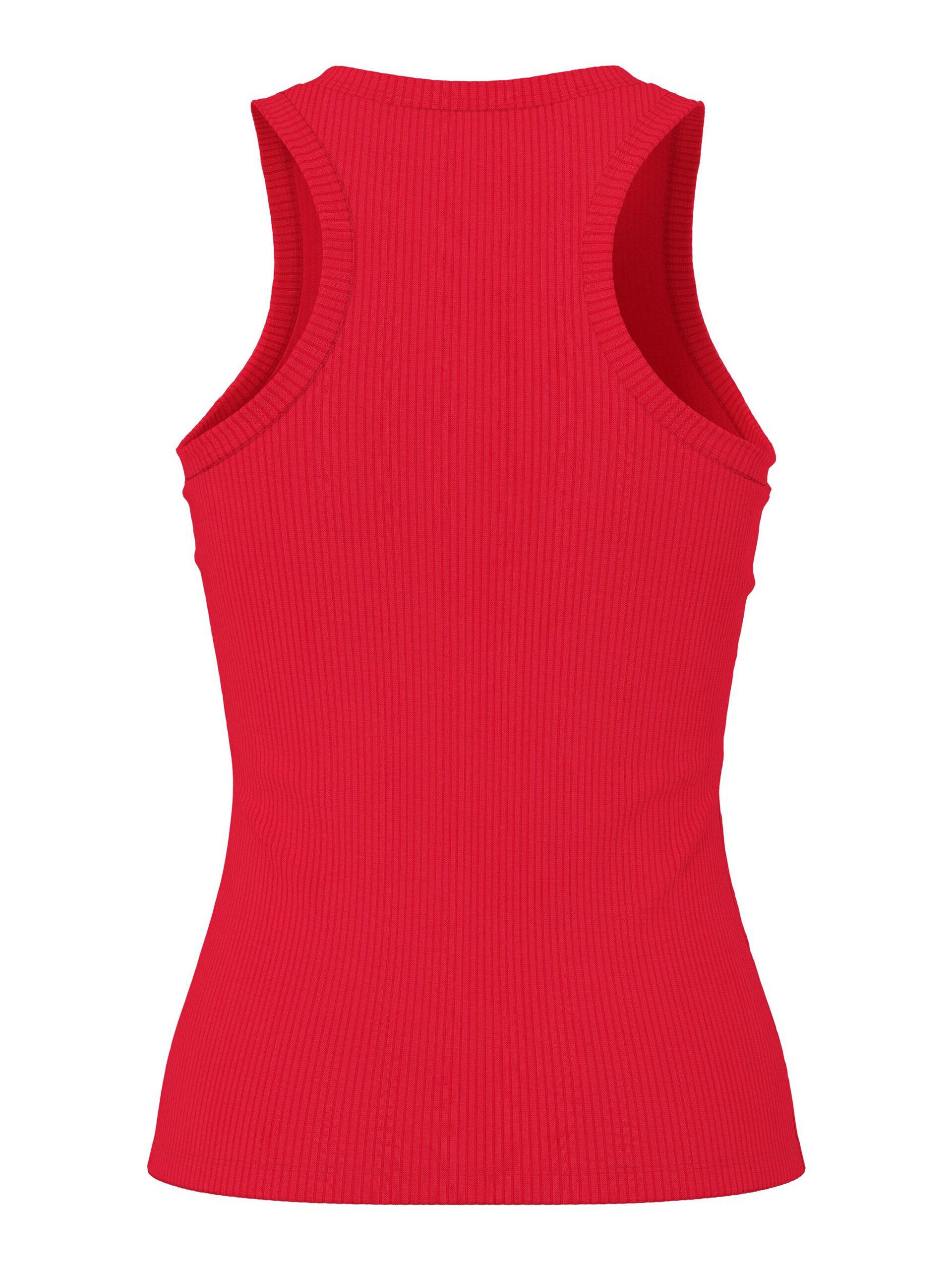 Carousel image - PCRUKA GERIPPTES TANKTOP, Lollipop | 6