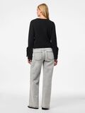 Product image thumbnail - PCRIKKE  KNITTED CARDIGAN, Black | 2