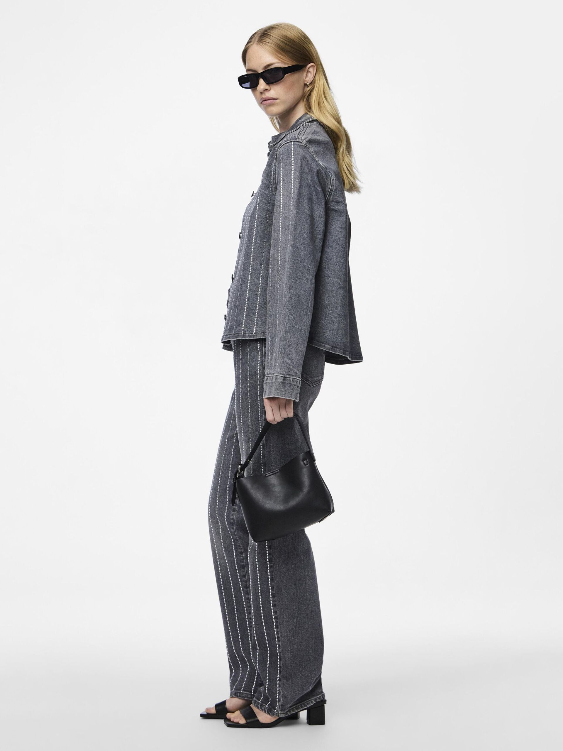 Carousel image - CAMICIA DI JEANS, Grey Denim | 5
