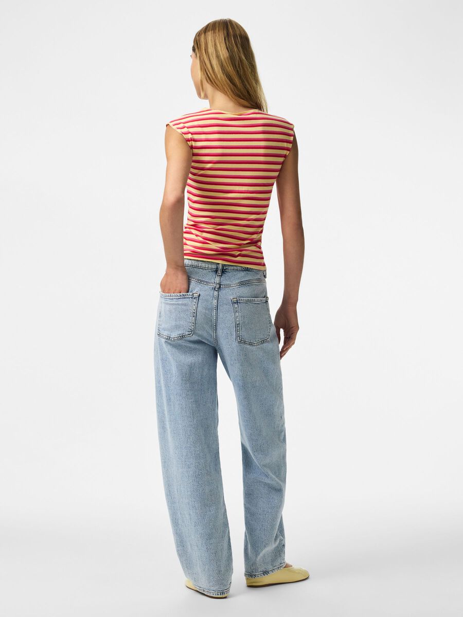 Carousel image 2 PCNAJA  SHORT SLEEVED TOP, Italian Straw