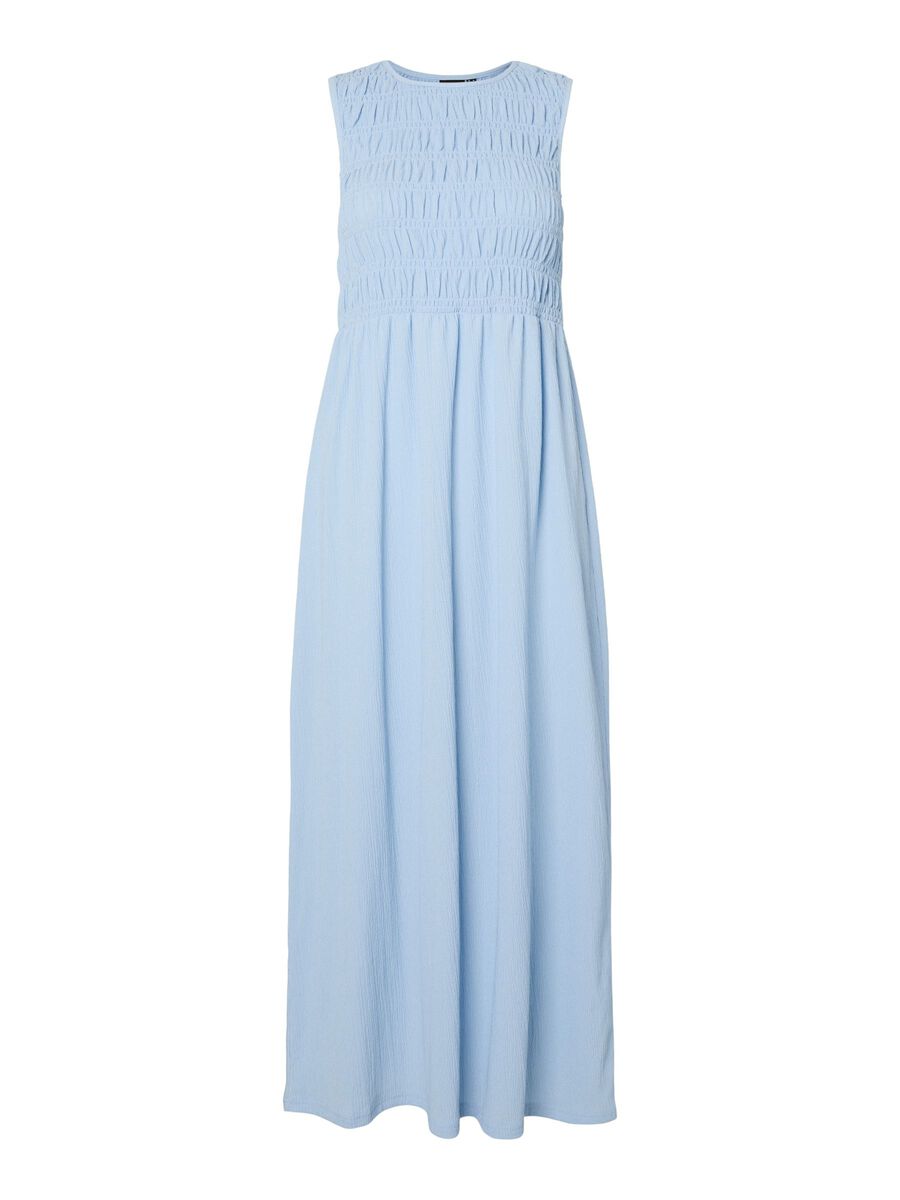 Product carousel image - PCBETTY SMOCK  MIDI DRESS, Cashmere Blue | 2