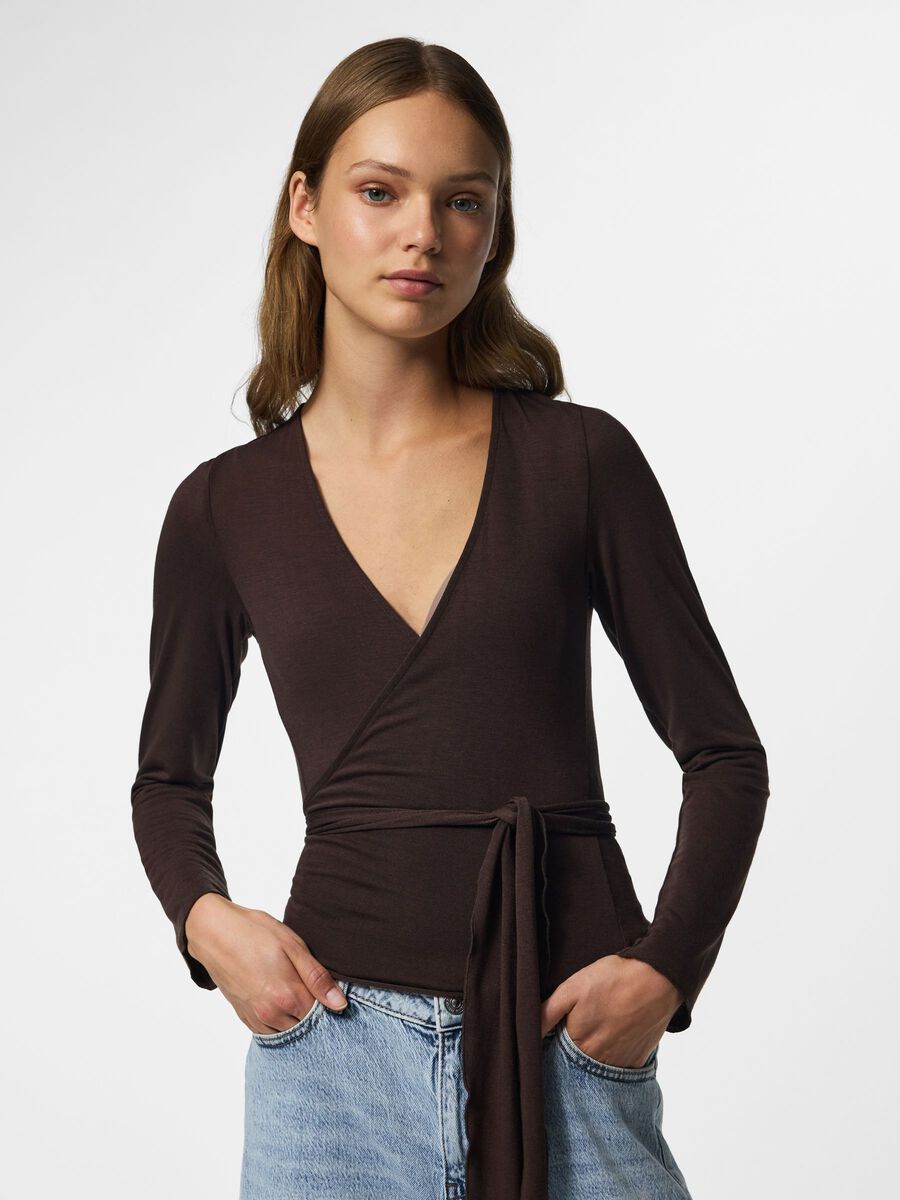 Product carousel image 1 PCROYA LANGE MOUWEN TOP, Hot Fudge