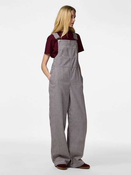 Pieces PCALLO STRIPED DENIM DUNGAREES, Winetasting, highres - 17148895_Winetasting_1315064_005.jpg