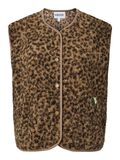 Product image thumbnail - PCKATTY TEDDY  GILET, Tannin | 7
