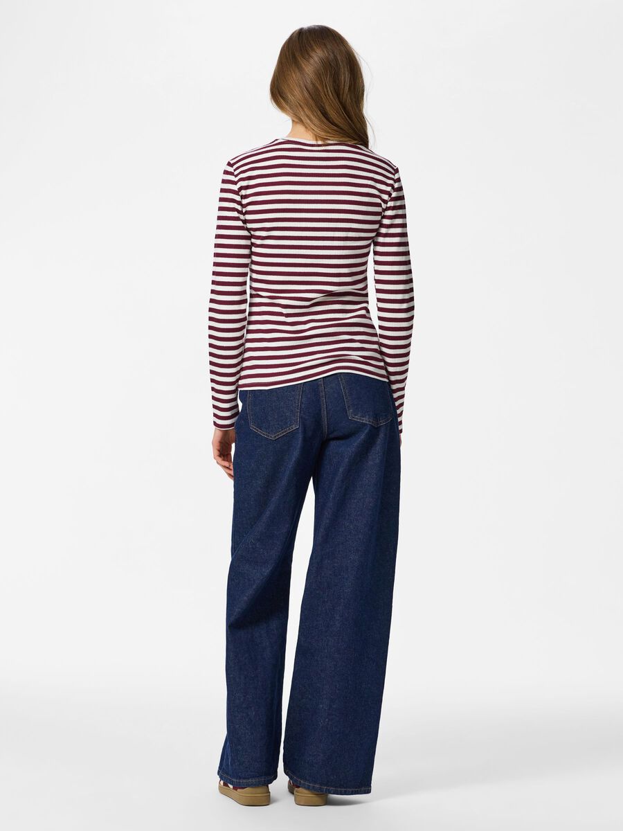 Product carousel image - PCRUKA LONG SLEEVED TOP, Tawny Port | 2