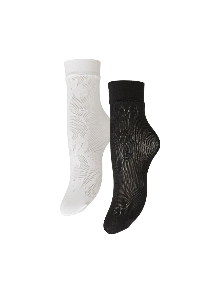 Product carousel image - PCJANICE 2-PACK STRUMPOR, Bright White | 2