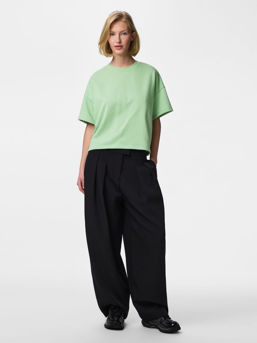 Carousel image -  PCCHILLI OVERSIZED KORTERMET TOPP, Sprucestone | 3