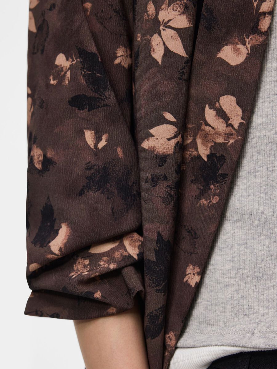 Carousel image - PCBOSELLA - LONGUEUR 3/4 - IMPRIM&Eacute; BLAZER, Major Brown | 4