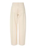 Product image thumbnail - PCGRACE HW JEANS MED BARREL-FIT, Ecru | 8