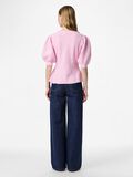 Product image thumbnail - PCSILLY PUFF KNITTED CARDIGAN, Roseate Spoonbill | 2