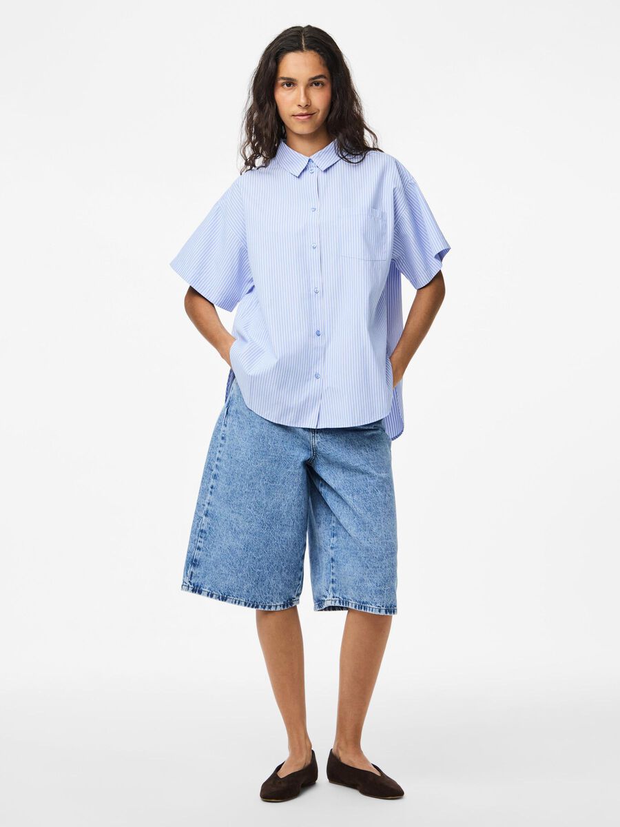 Carousel image - PCFEMME CHEMISE, Cornflower Blue | 3