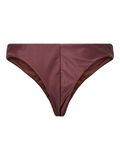 Product image thumbnail - PCBAOMI V SHAPE MINI BRAZILIAN BIKINI BOTTOM, Deep Mahogany | 7