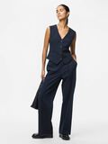Product image thumbnail - PCBOZZY STRIPED WIDE-LEG TROUSERS, Sky Captain | 5