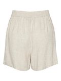 Product image thumbnail - PCPIA LINEN BLEND SHORTS, Birch | 6