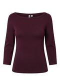 Product image thumbnail 5 PCPHOEBE BOATNECK TOPP MED 3/4 ERMER, Winetasting