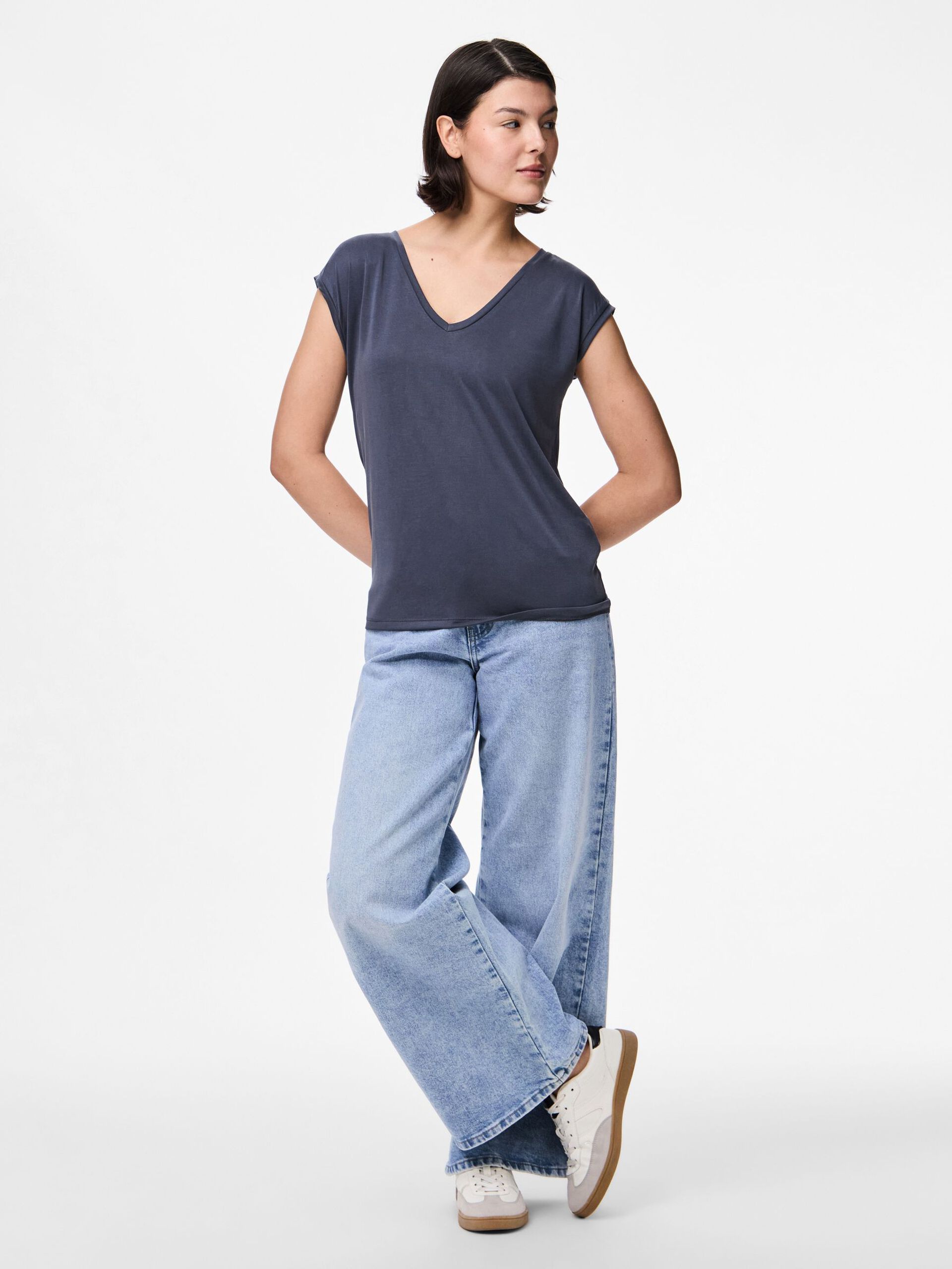 Carousel image - PCKAMALA T-SHIRT, Ombre Blue | 3