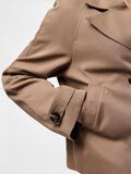 Product image thumbnail - PCSCARLETT KORT TRENCHCOAT, Brown Lentil | 4