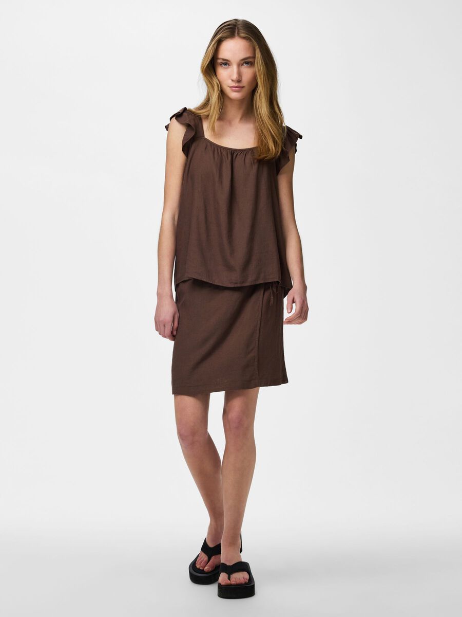 Carousel image - PCPIA MINI LEINENMIX WICKELROCK, Coffee Quartz | 5