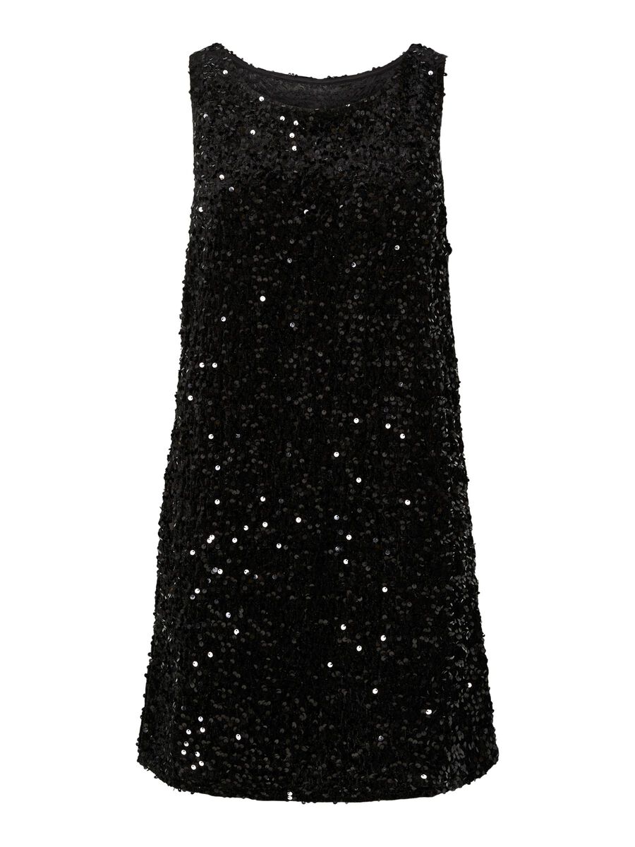 Product carousel image - PCKAM MINI DRESS, Black | 2