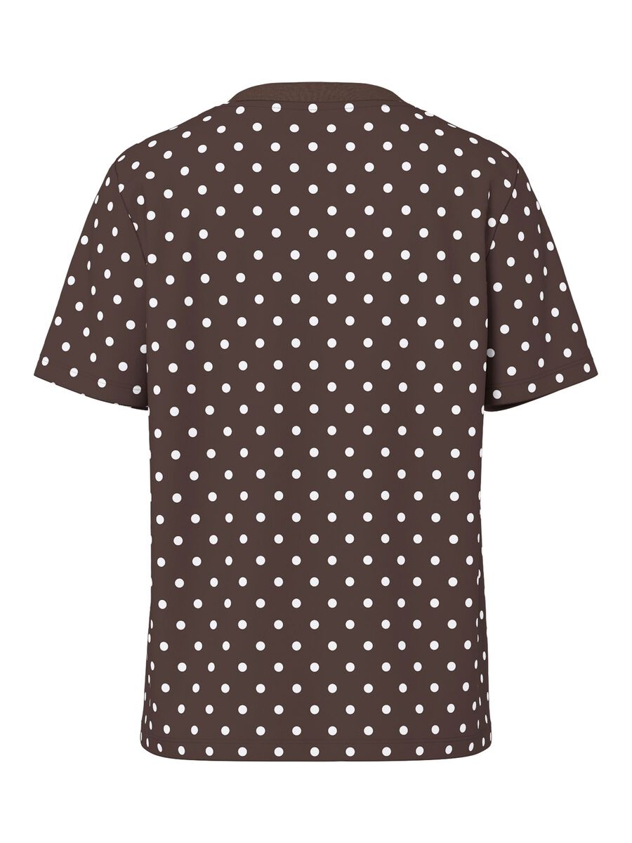 Carousel image 7 PCASHLEY P&Uuml;NKTCHEN T-SHIRT, Hot Fudge