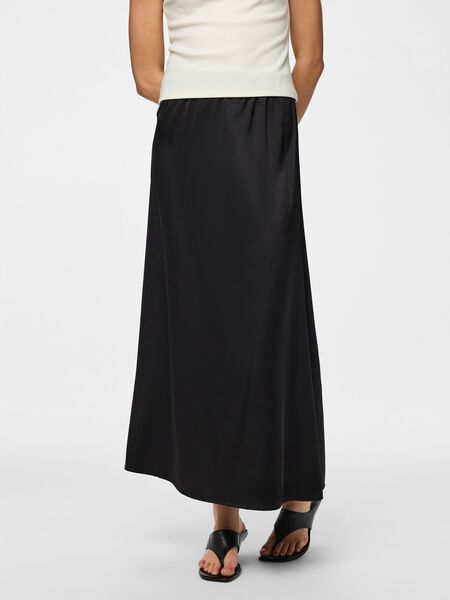 Pieces PCFESTA HW SATIJN MAXI ROK, Black, highres - 17168742_Black_003.jpg