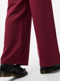 Product image thumbnail - PCKAMIL WIDE-LEG TROUSERS, Tawny Port | 4