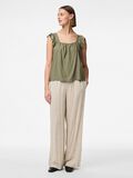 Product image thumbnail - PCPIA SLEEVELESS TOP, Deep Lichen Green | 3