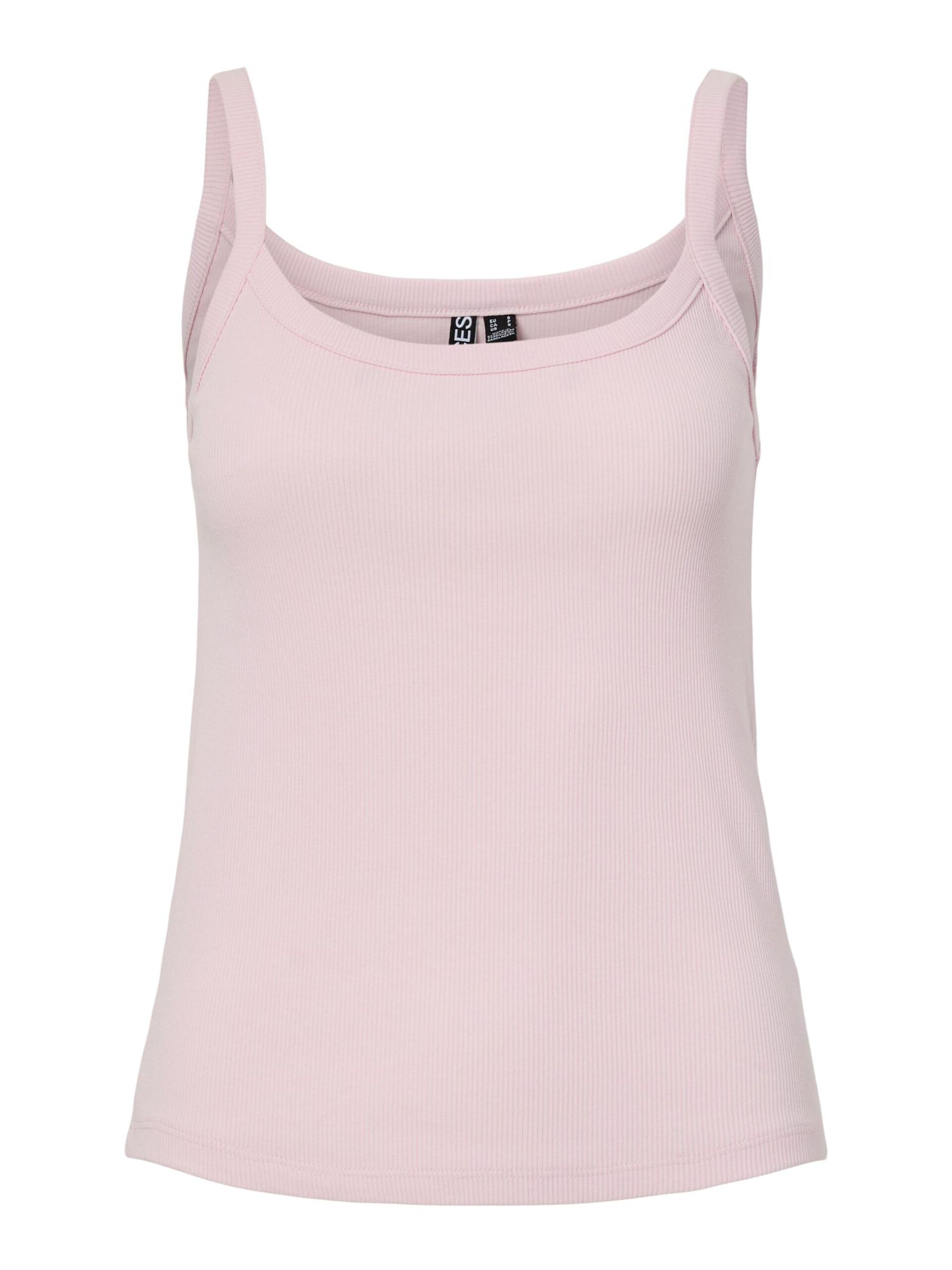 Carousel image - PCMAY RIBBED STRAP TOP, Pink-A-Boo | 5