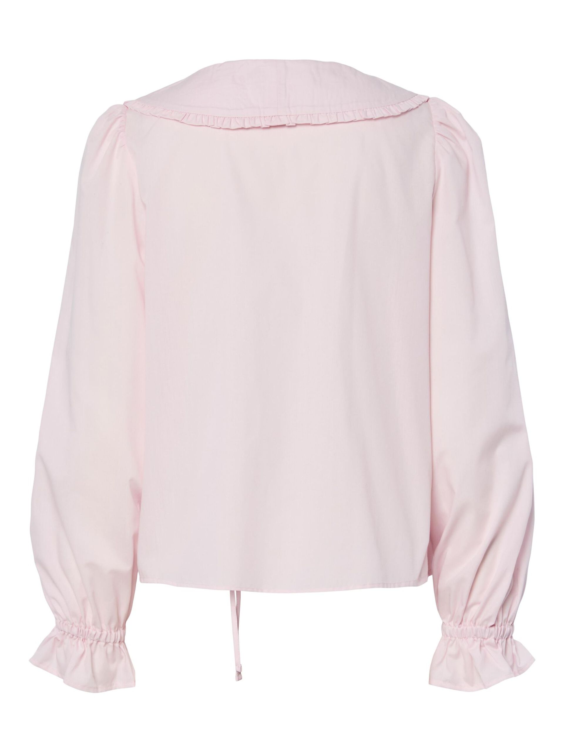 Carousel image - PCAGNES TIE LONG SLEEVED TOP, Pink-A-Boo | 6