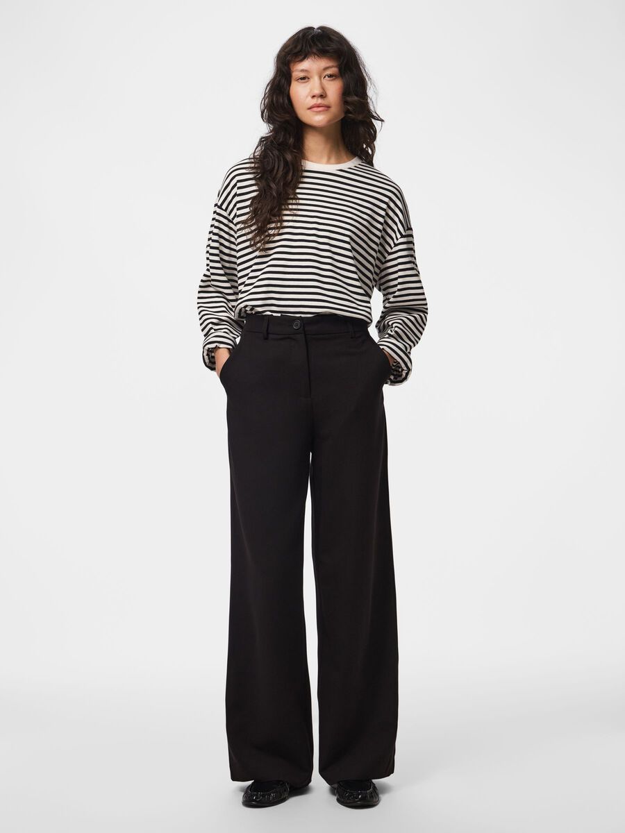 Carousel image 1 PCKAMIL PANTALON &Agrave; JAMBE AMPLE, Black
