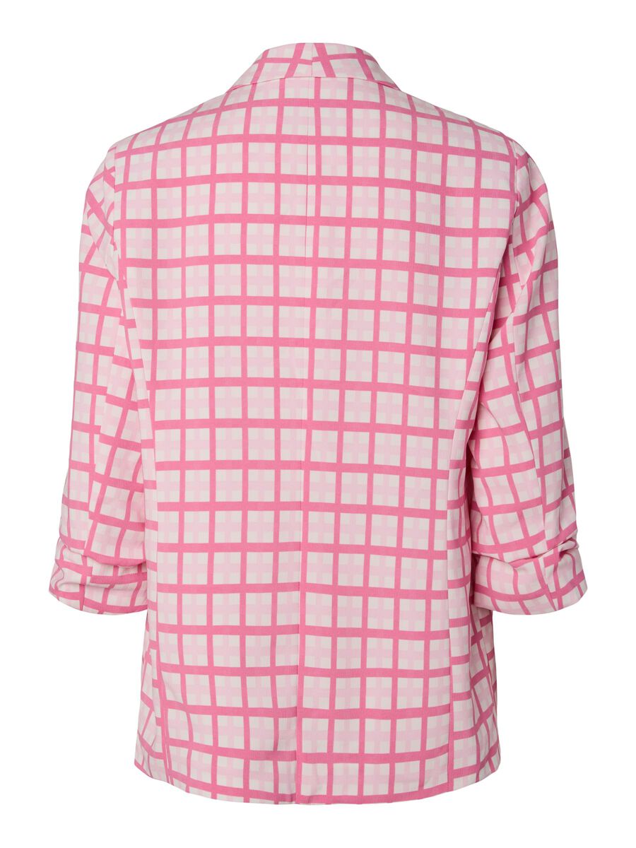 Carousel image - PCBOSELLA 3/4-ARM PRINT BLAZER, Cloud Dancer | 7