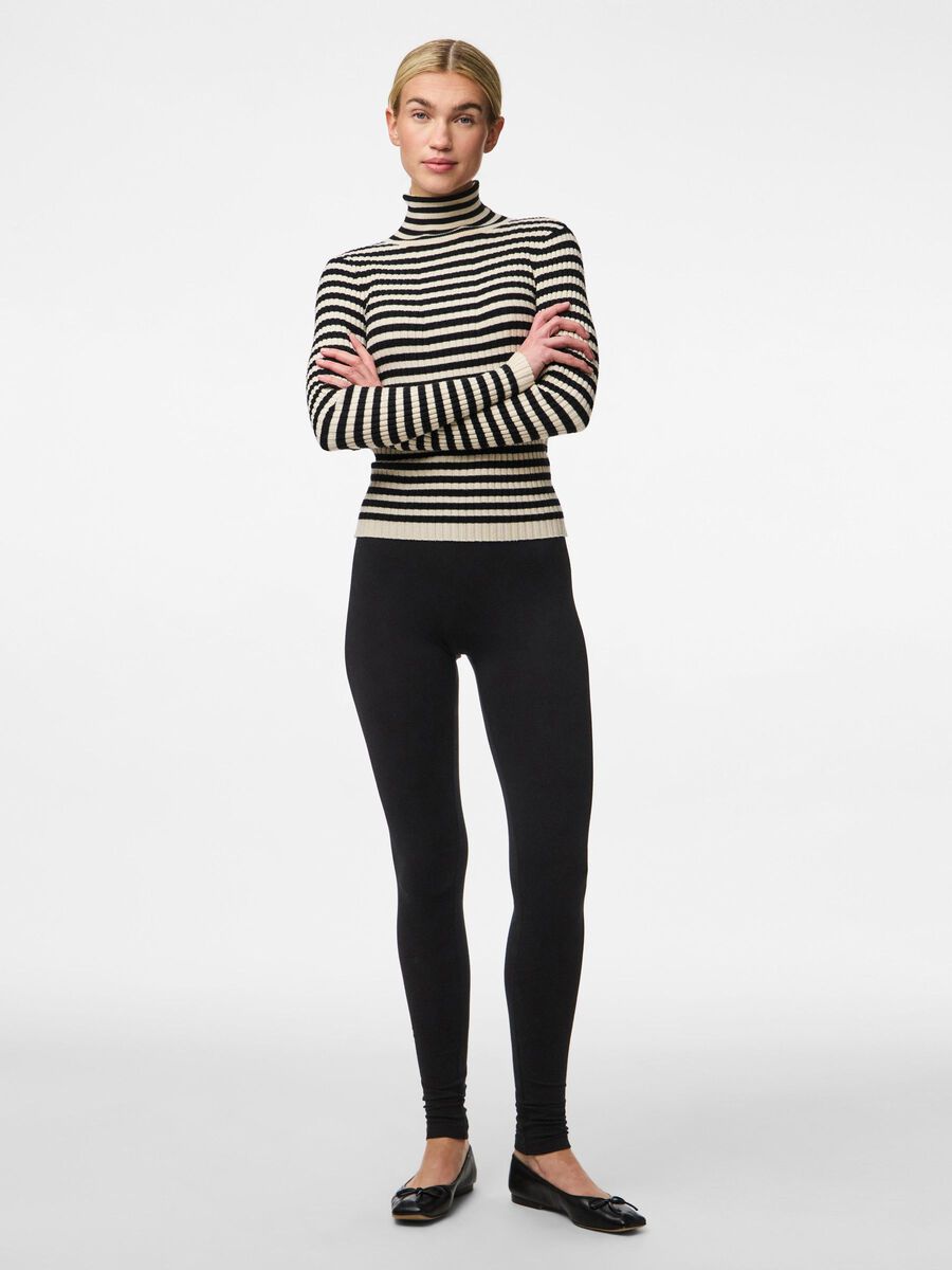 Carousel image - PCAMELIA 2ER-PACK LEGGINGS, Black | 1