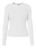 Product image thumbnail - PCLULA  LONG SLEEVED TOP, Bright White | 5