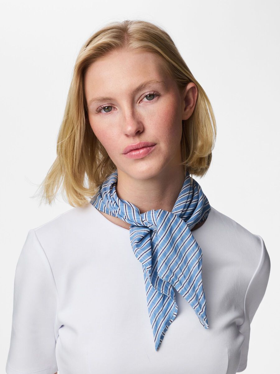 Carousel image - PCJOLANDA SCHAL, Cashmere Blue | 4