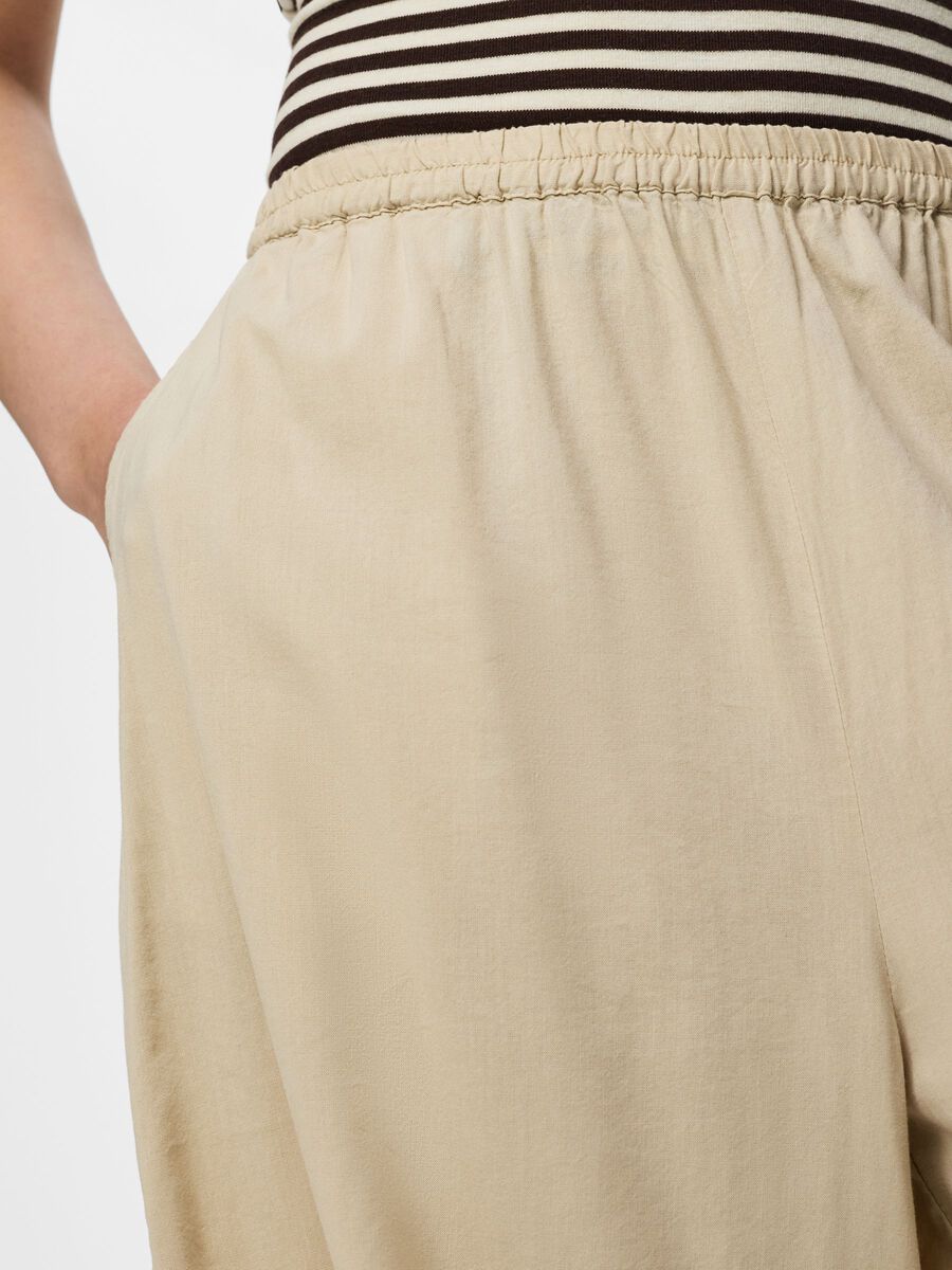 Carousel image - PCSMILLA - TMH - BALLON PANTALON, White Pepper | 6