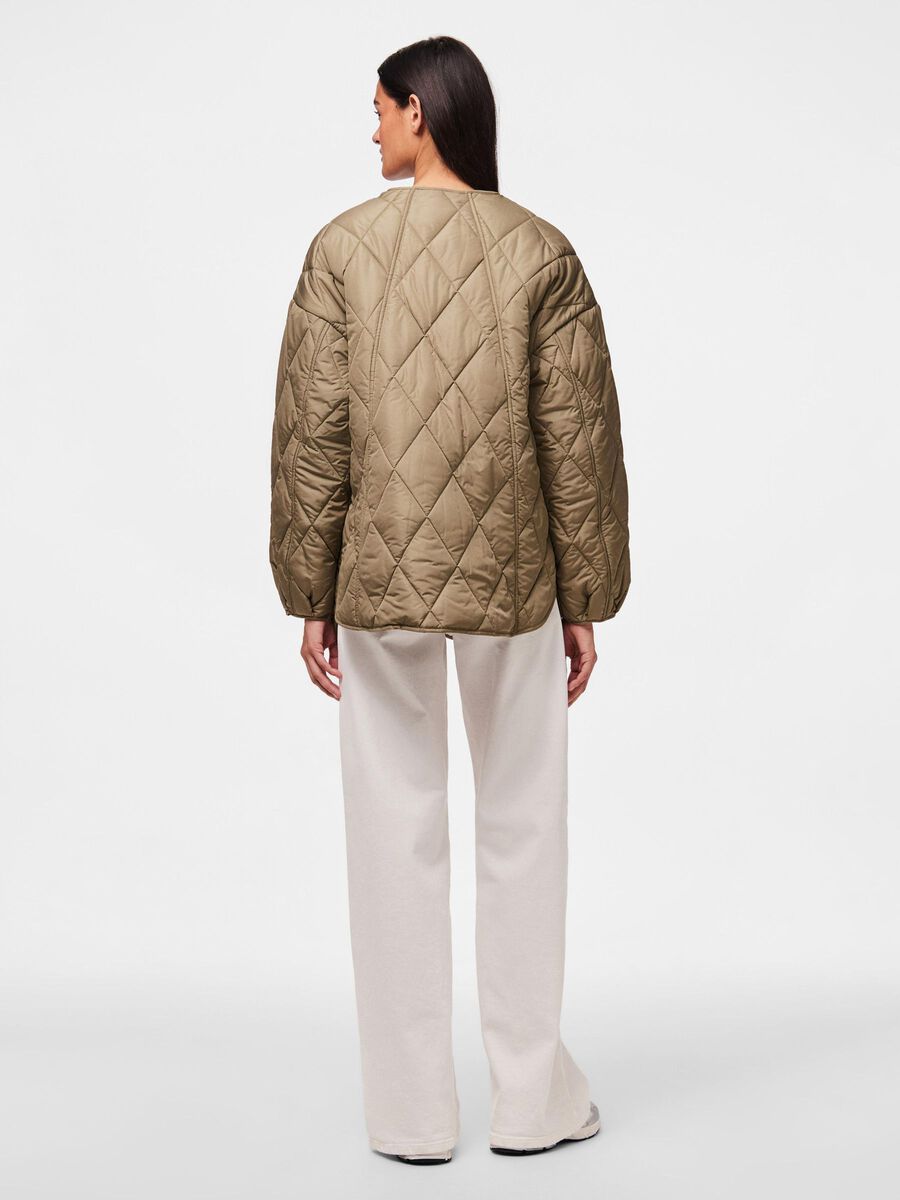 Carousel image - PCSTELLA QUILTED JACKET, Mermaid | 2