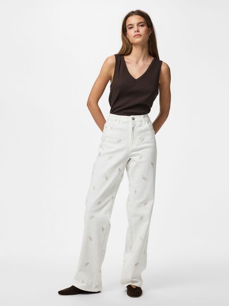 Pieces JEANSY O REGULARNYM FASONIE, Cloud Dancer, highres - 17166203_CloudDancer_1282196_005.jpg