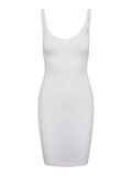 Product image thumbnail - PCBALLROOM SLIP DRESS, White | 1