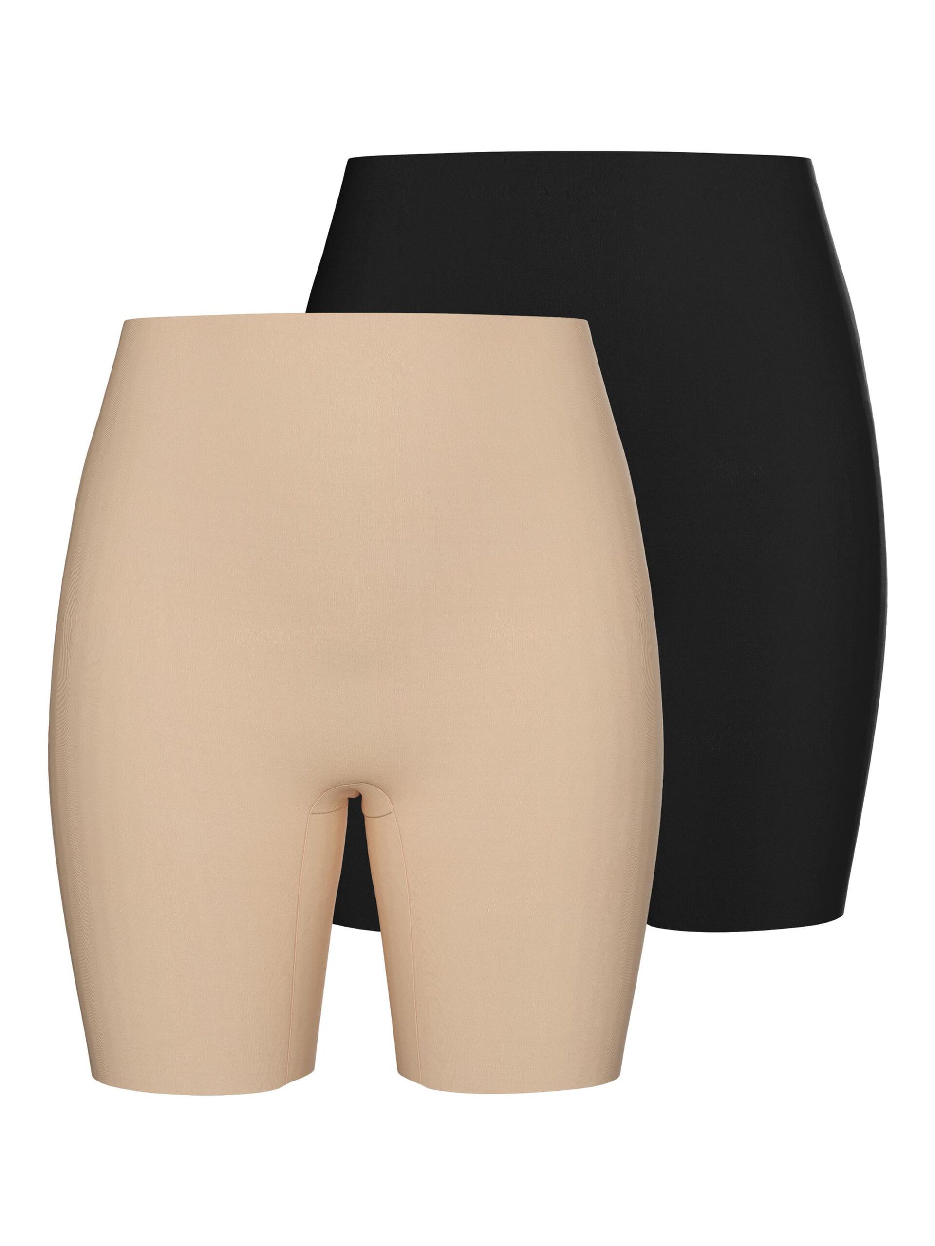 Carousel image - PCNAMEE 2-PACK SEAMLESS BIKE SHORTS, Black | 5