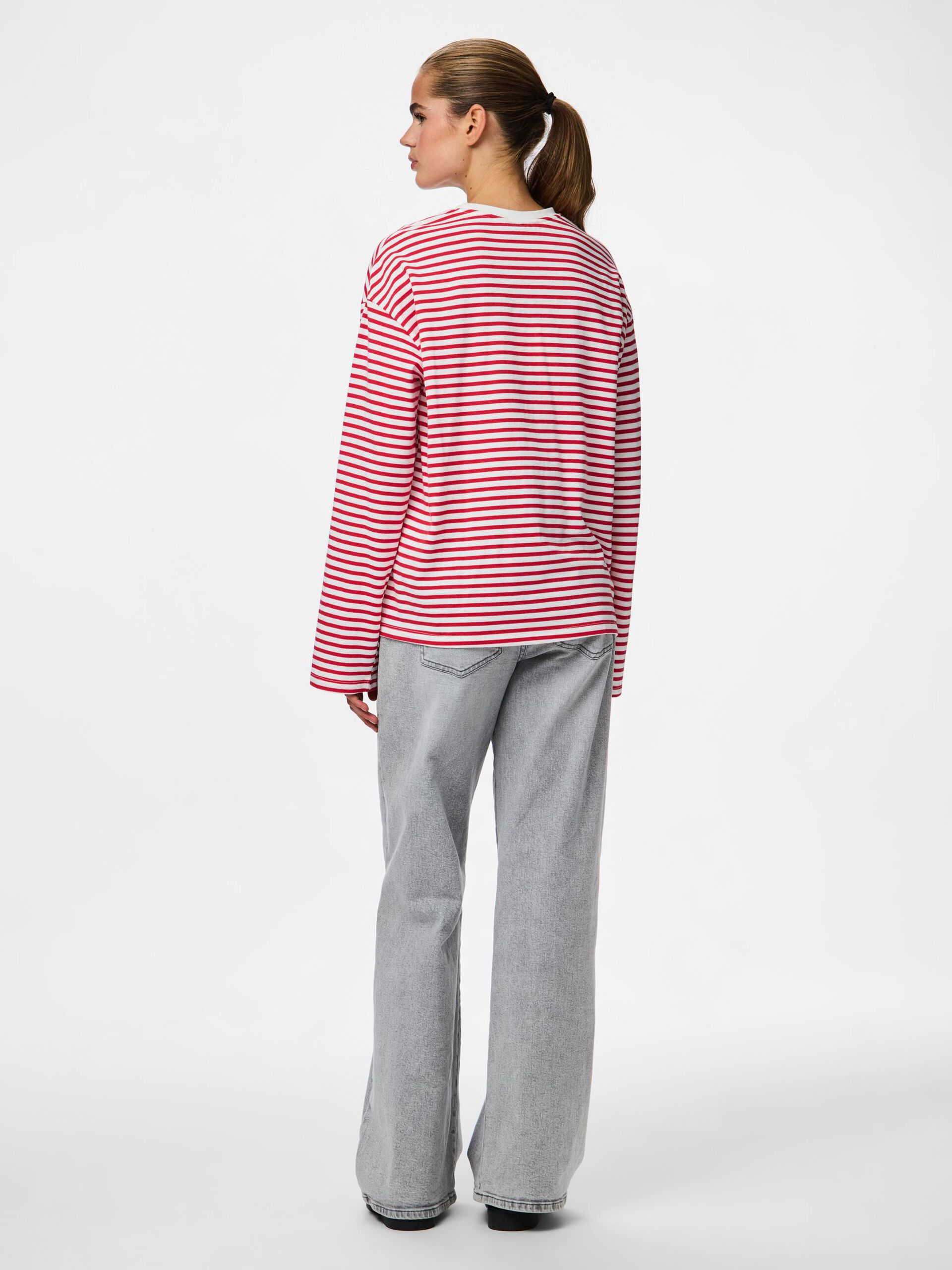 Carousel image - PCSADIE TOP MET LANGE MOUWEN, Cloud Dancer | 3
