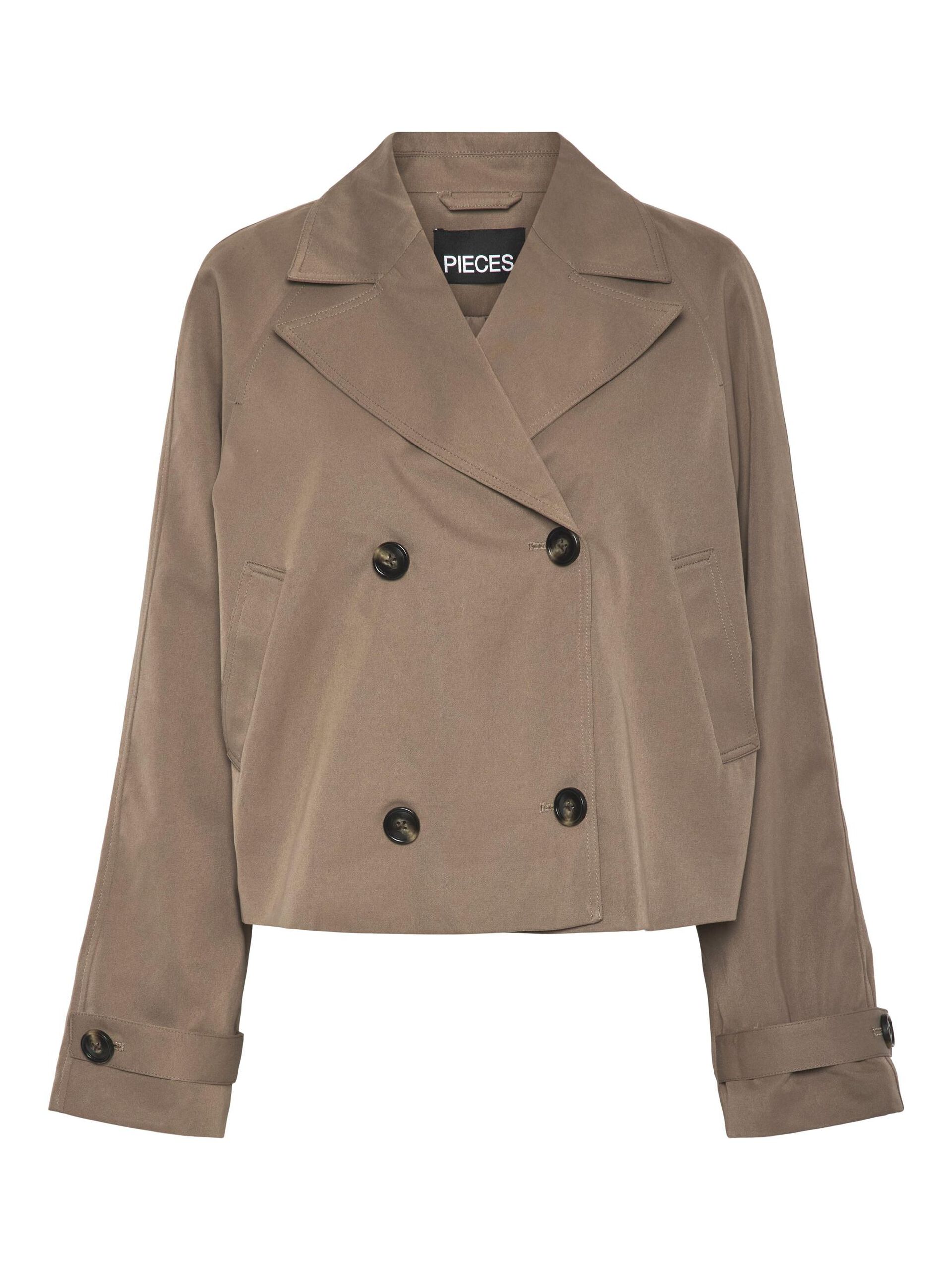 Carousel image - PCSCARLETT KORT TRENCHCOAT, Brown Lentil | 5