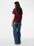 Product image thumbnail - PCRIA COTTON T-SHIRT, Tawny Port | 2