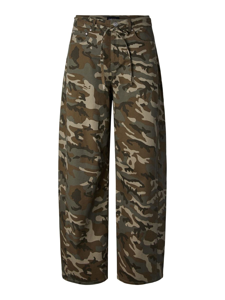 Product carousel image - PCMIMMI MW TIE  BARREL FIT JEANS, Mermaid | 1