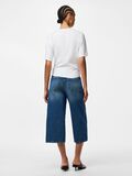 Product image thumbnail - PCKATE MW CULOTTE  WIDE FIT JEANS, Medium Blue Denim | 2