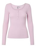 Product image thumbnail - PCKITTE  LANG&AElig;RMET T-SHIRT, Winsome Orchid | 5