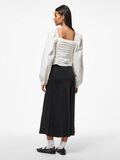 Product image thumbnail - PCMALYSIA LONG SLEEVED TOP, Cloud Dancer | 2
