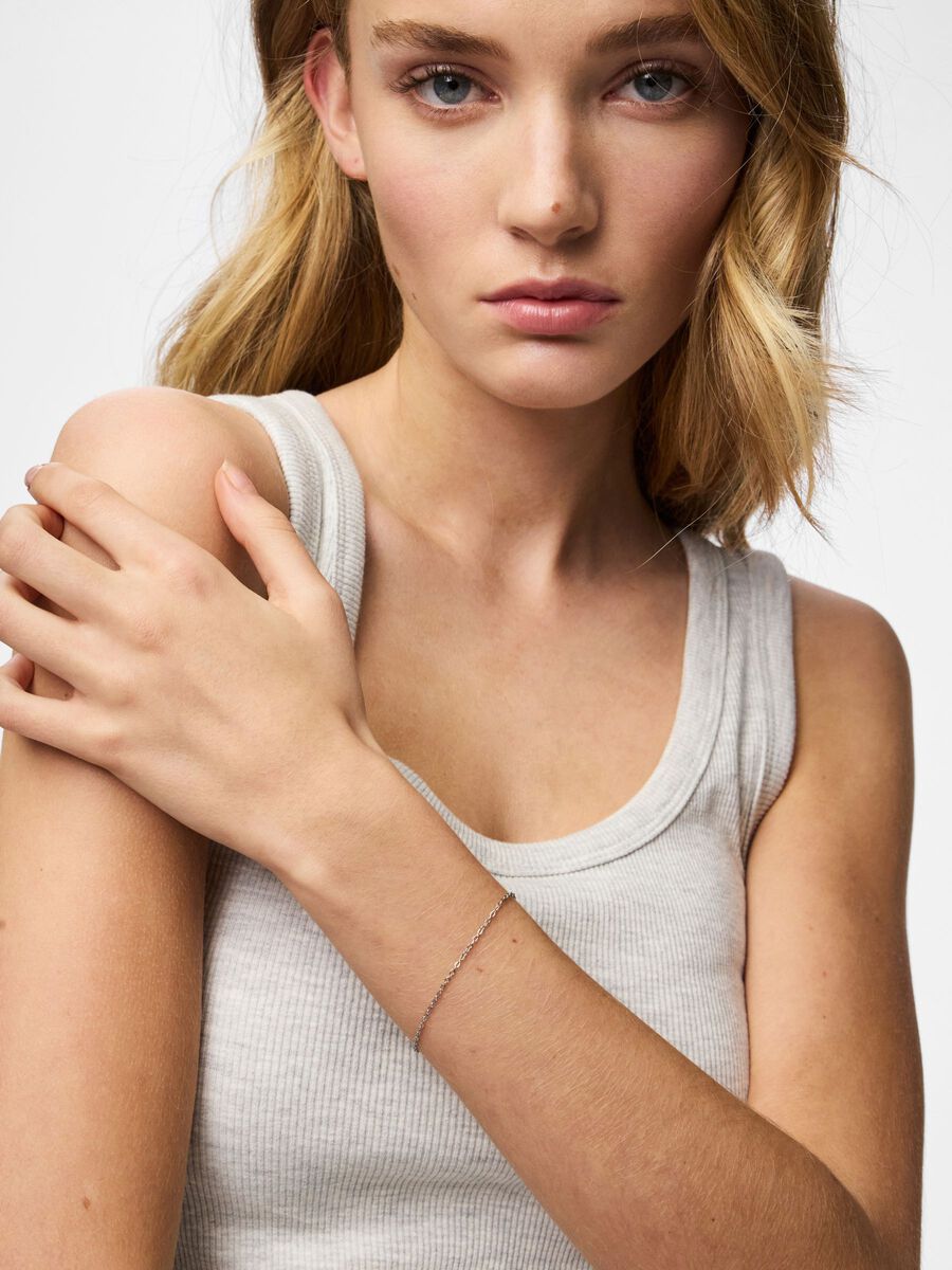 Carousel image - PCDOLINE ARMB&Aring;ND, Silver Colour | 1