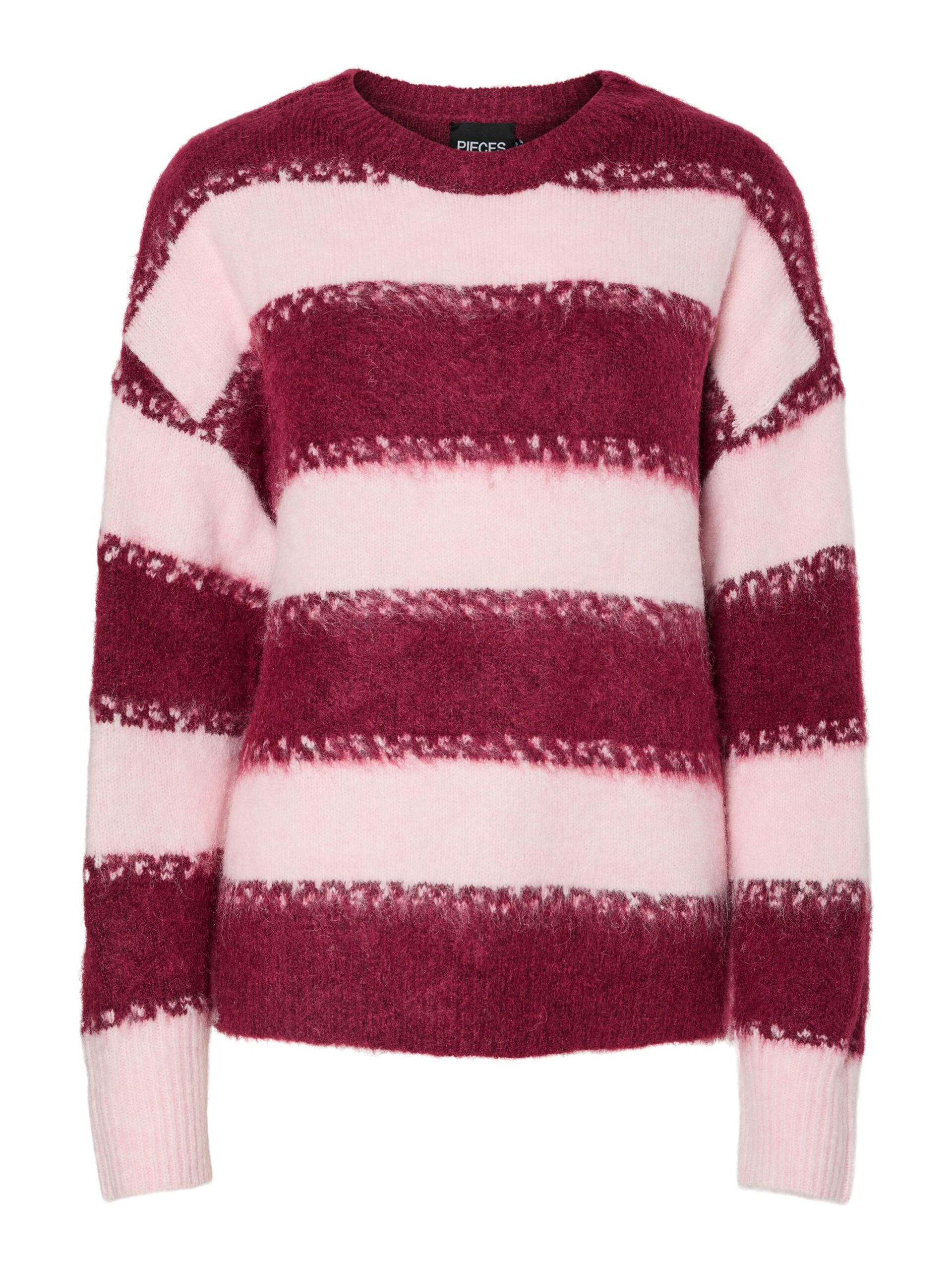 Carousel image - PCMILLA PULLOVER, Beet Red | 5