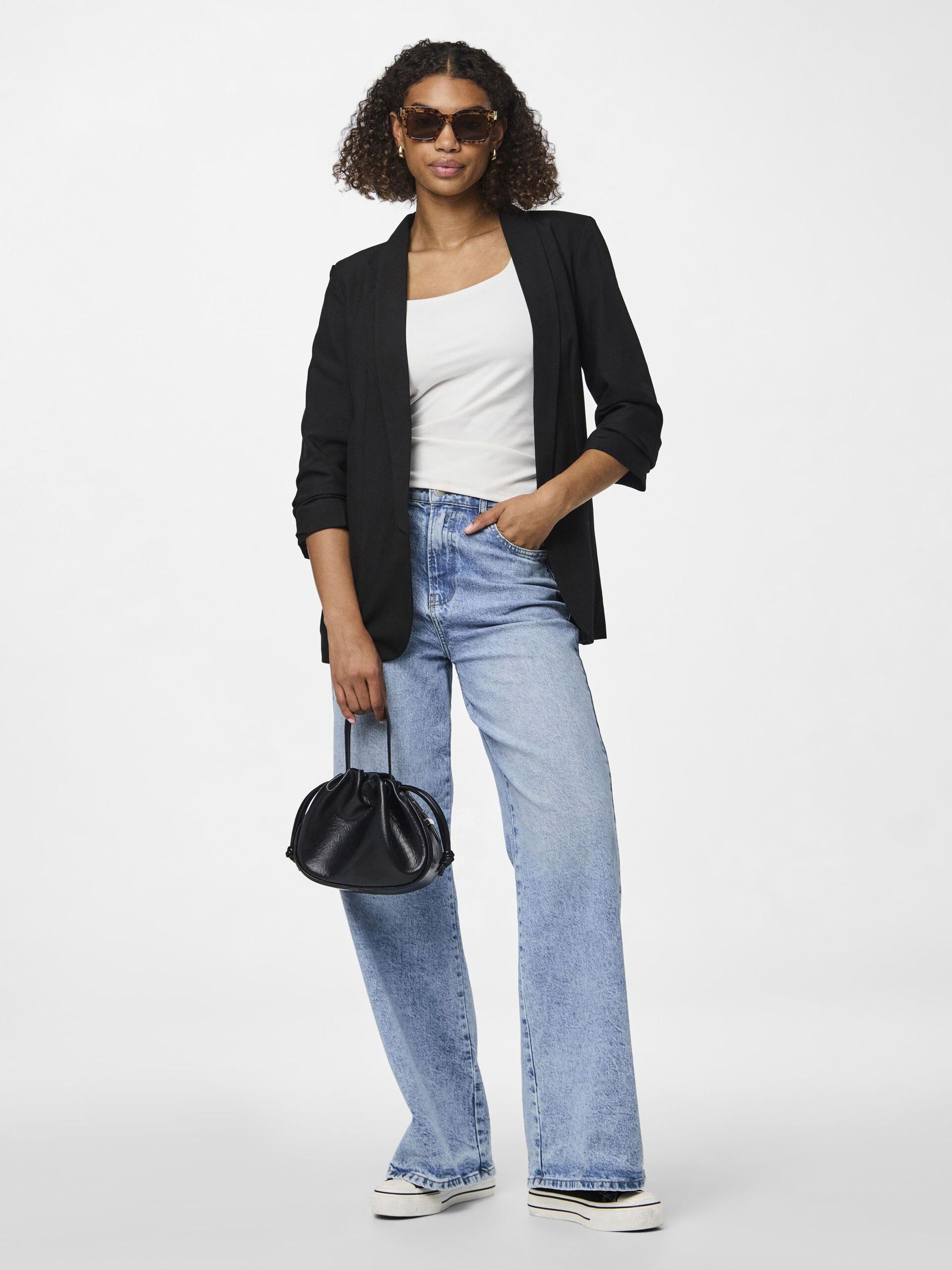 Carousel image - PCBOSELLA BLAZER, Black | 7